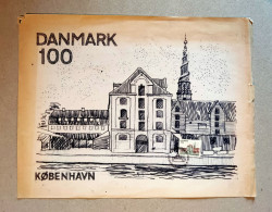 DENMARK 1976 Original Artwork By Sven Havstein-Mikkelsen for Facit 645 - Proofs & Reprints