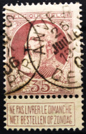 BELGIQUE                    N° 77                       OBLITERE - 1905 Grosse Barbe