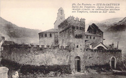 FRANCE - 65 - LUZ St Sauveur - Eglise Des Templiers - Carte Postale Ancienne - Luz Saint Sauveur