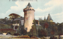 FRANCE - 44 - PORNIC - Le Château Vu De La Terasse - LL - Carte Postale Ancienne - Pornic