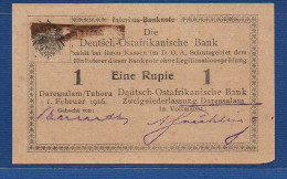 GERMAN EAST AFRICA - P.20a(3) – 1 Rupie 01.02.1916 XF/aUNC, S/n J3 95314 - Deutsch-Ostafrikanische Bank