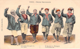 FOLKLORE - Danse Savoyarde - Costume - Carte Postale Ancienne - Altri & Non Classificati