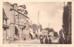 FRANCE - 44 - SAINT BREVIN - Avenue De Mindin Et La Poste - Carte Postale Ancienne - Saint-Brevin-l'Océan