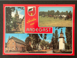 Ansichtskarte, Deutschland, Grüße Aus Radegast, Bei Köthen, Ungelaufen - Koethen (Anhalt)