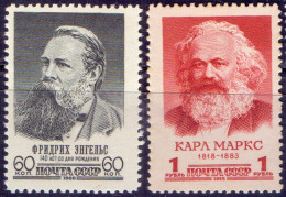 RUSSIA  SSSR  -  MARX  ENGELS  - MNH - 1958/60 - Karl Marx