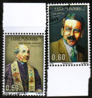 LUXEMBOURG, LUXEMBURG 2013, MI 1972 - 1973, PERSÖNLICHKEITEN,  ESST GESTEMPELT, OBLITERE - Usati