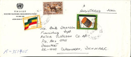 South Africa Registered Cover Sent To Denmark 11-6-1994 Topic Stamps (sent From The Embassy Of Japan Brooklyn) - Storia Postale