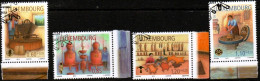 LUXEMBOURG, LUXEMBURG 2013, SATZ MI 1992 - 1995, ALTE HANDWERKSBERUFE,  ESST GESTEMPELT, OBLITERE - Used Stamps