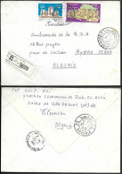 Algeria Bab El Bassa Registered Cover 1981 - Algérie (1962-...)