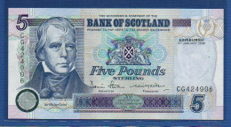SCOTLAND - P.119e – 5 POUNDS 01.01.2006 UNC, S/n CG424906 - 5 Pounds