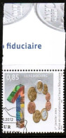 LUXEMBOURG, LUXEMBURG 2012, MI 1934,  10 ANNIVERSAIRE ESPÈCES EN EURO, ESST GESTEMPELT, OBLITERE - Used Stamps