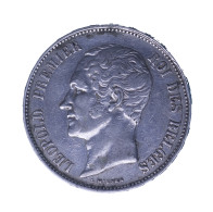 Royaume De Belgique - Léopold Ier 5 Francs 1853 Mariage Du Duc De Brabant - 5 Frank