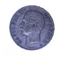 France-Second Empire-5 Francs Napoléon III 1855 Strasbourg - 5 Francs