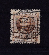 DANEMARK 1907 TIMBRE N°61 OBLITERE FREDERIC VIII - Oblitérés