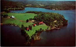 Canada Ontario Huntsville Peninsula Lake Aerial View Of Deerhurst Inn - Huntsville