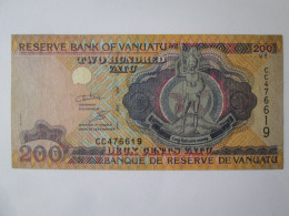 Vanuatu 200 Vatu 2010 Banknote,see Pictures - Vanuatu