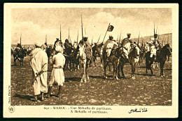 A63 MAROC CPA  UNE MEHALLA DE PARTISANS - Collections & Lots