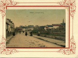 THEIX *** LE BAS DU BOURG *** CARTE TOILEE *** - Other & Unclassified