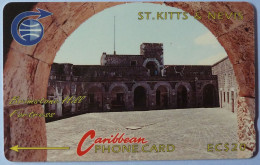 ST KITTS & NEVIS - GPT - STK-3C - Brimstone Hill Fortress - $20 - 3CSKC - 1990 - Used - Saint Kitts & Nevis