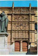 Delcampe - CPM ESPAGNE CASTILLE-ET-LEON SALAMANQUE - Université Et Statue De Fray Luis De Leon - Salamanca