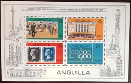 Anguilla 1979 London 80' Minisheet MNH - Anguilla (1968-...)
