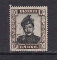 BRUNEI - 1952 Sultan Omar Ali Saifuddin Watermark Multiple Script CA 10c Used As Scan - Brunei (...-1984)