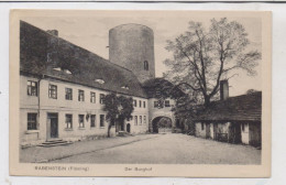 0-1824 NIEMEGK - RABENSTEIN, Der Burghof, Verlag Zernsdorf - Niemegk