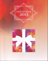 Australia 2015 Christmas (foil) Sc 4394-95 Mint Never Hinged P&S Sheetlets - Ungebraucht