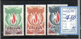 FRANCE  SERVICE OBLITERE N° 43/45 - Used