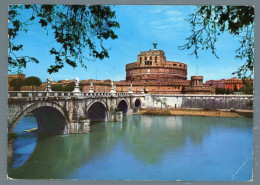 °°° Cartolina - Roma N. 1452 Ponte E Castel S. Angelo Viaggiata °°° - Castel Sant'Angelo