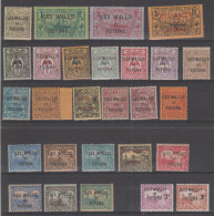 WALLIS & FUTUNA  3  Complete Set  Yvert  N° 1/17+T1/8+T9/10 *Mint Hinged  Réf  T 1028 - Other & Unclassified