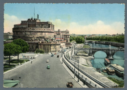 °°° Cartolina - Roma N. 1454 Ponte E Castel S. Angelo Viaggiata °°° - Castel Sant'Angelo