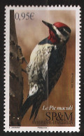 Saint Pierre Et Miquelon 2018 N° 1198 ** Oiseau, Passereau, Bec, Plumes, Pic Maculé, Sphyrapicus Varius, Ecorce, Arbre - Neufs