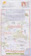 Enveloppe Entier International  250g  Catalogue Philaposte La Route Napoléon Juin-Août 2023 - Official Stationery