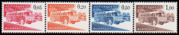 1963-1980. FINLAND. Mail Bus. Complete Set AUTOPAKETTI - BUSSPAKET Never Hinged. Normal... (Michel AP 10-13x) - JF535607 - Pacchi Tramite Autobus