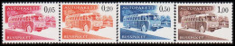 1963-1980. FINLAND. Mail Bus. Complete Set AUTOPAKETTI - BUSSPAKET Never Hinged. Normal... (Michel AP 10-13x) - JF535610 - Pakjes Per Postbus