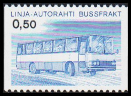 1981. FINLAND. LINJA-AUTORAHTI - BUSSFRAKT. 0,50 Mk. Never Hinged. (Michel 14) - JF535611 - Pacchi Tramite Autobus