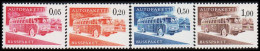 1963-1980. FINLAND. Mail Bus. Complete Set AUTOPAKETTI - BUSSPAKET Never Hinged. Normal... (Michel AP 10-13x) - JF535612 - Pacchi Tramite Autobus