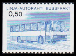 1981. FINLAND. LINJA-AUTORAHTI - BUSSFRAKT. 0,50 Mk. Never Hinged. (Michel 14) - JF535613 - Bus Parcels / Colis Par Autobus / Pakjes Per Postbus