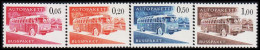 1963-1980. FINLAND. Mail Bus. Complete Set AUTOPAKETTI - BUSSPAKET Never Hinged. Normal... (Michel AP 10-13x) - JF535614 - Bus Parcels / Colis Par Autobus / Pakjes Per Postbus