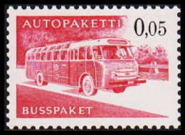 1963-1980. FINLAND. Mail Bus. 0,05 Mk. AUTOPAKETTI - BUSSPAKET Never Hinged. Normal Paper. (Michel AP 10x) - JF535622 - Postbuspakete