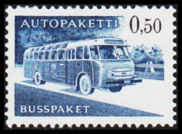 1963-1980. FINLAND. Mail Bus. 0,50 Mk. AUTOPAKETTI - BUSSPAKET Never Hinged. Lumogen. Whit... (Michel AP 12y) - JF535624 - Pacchi Tramite Autobus
