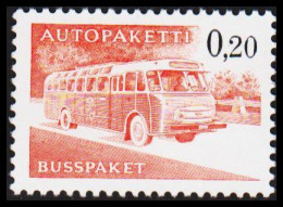 1963-1980. FINLAND. Mail Bus. 0,20 Mk. AUTOPAKETTI - BUSSPAKET Never Hinged. Lumogen. Yell... (Michel AP 11y) - JF535629 - Postbuspakete