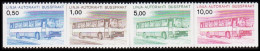 1981. FINLAND. LINJA-AUTORAHTI - BUSSFRAKT. Complete Set (4 V.). Never Hinged. (Michel 14-17) - JF535637 - Colis Par Autobus