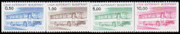 1981. FINLAND. LINJA-AUTORAHTI - BUSSFRAKT. Complete Set (4 V.). Never Hinged. (Michel 14-17) - JF535638 - Pakjes Per Postbus