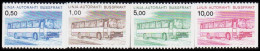 1981. FINLAND. LINJA-AUTORAHTI - BUSSFRAKT. Complete Set (4 V.). Never Hinged. (Michel 14-17) - JF535639 - Envios Por Bus