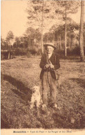 FOLKLORE - Houillès - Type Du Pays - Le Berger Et Son Chien - Carte Postale Ancienne - Autres & Non Classés