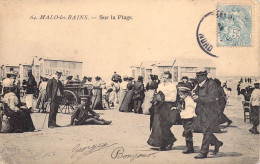 FRANCE - 59 - MALO LES BAINS - Sur La Plage - Carte Postale Ancienne - Malo Les Bains