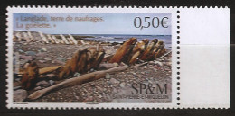 Saint Pierre Et Miquelon 2019 N° 1215 ** Langlade, Terre De Naufrage, La Goélette, Mer, Plage, Epave, Archéologie Bateau - Neufs