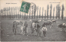 FOLKLORE - Berger Bressans - Enfants - Carte Postale Ancienne - Autres & Non Classés